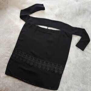 Samira Niqab Burka Face Veil One Layer with Two Trims (NWT)
